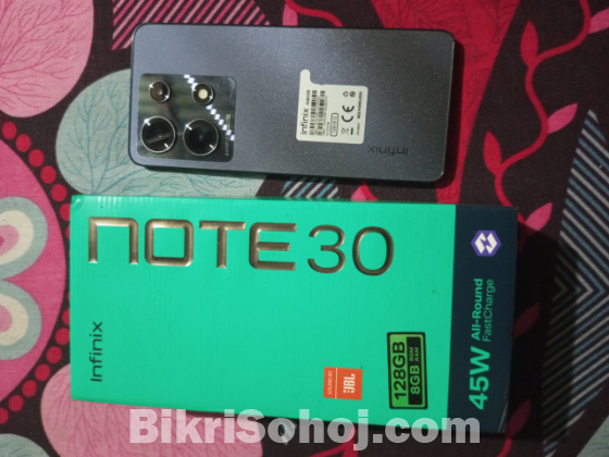 Infinix note 30  8/128gb